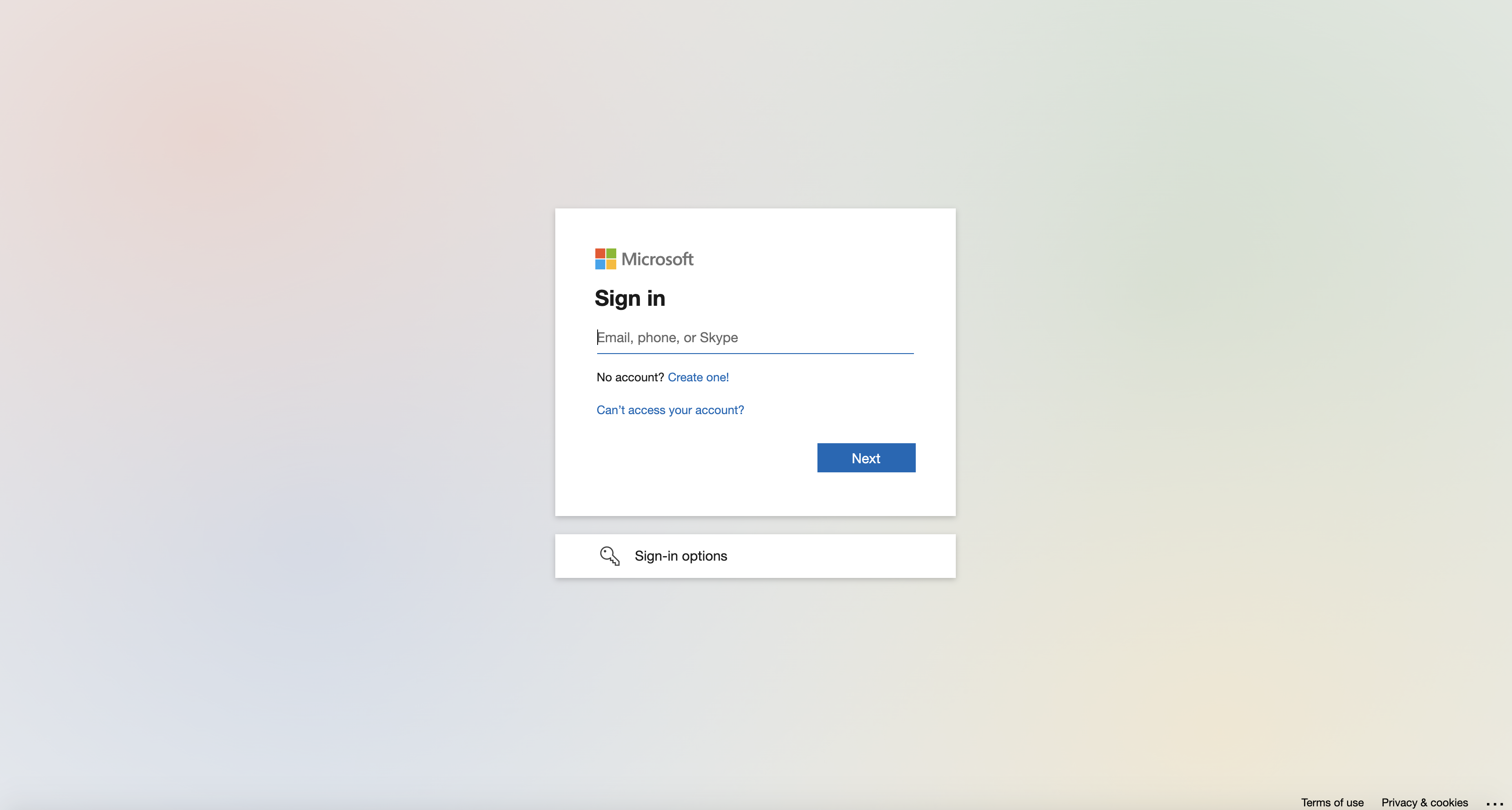 Figure: Office 365 Admin Centers