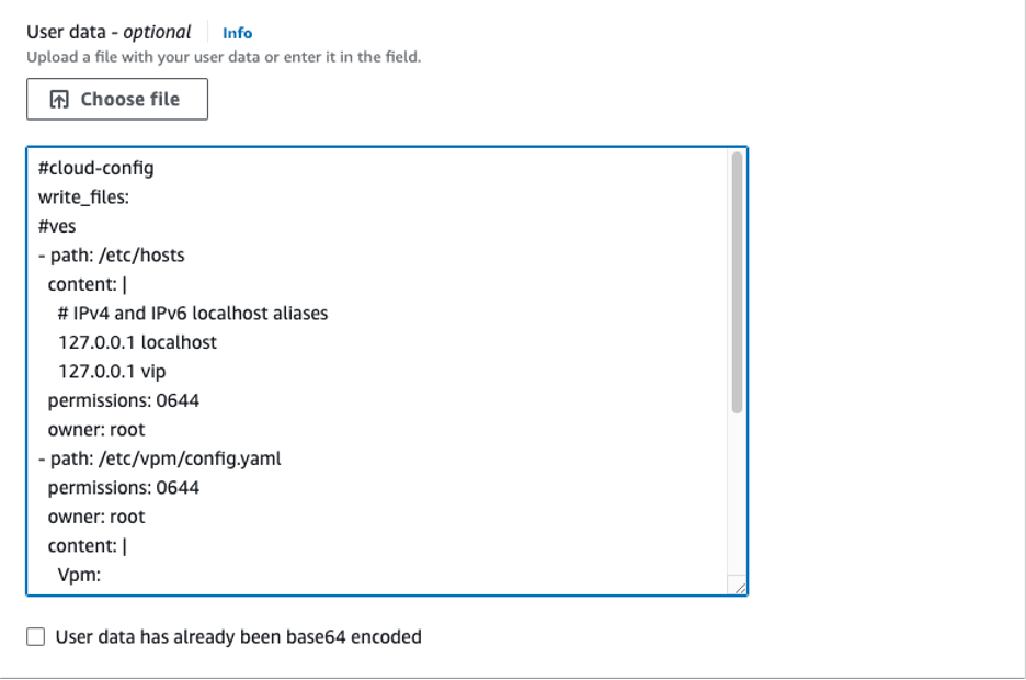 Figure: User Data Information