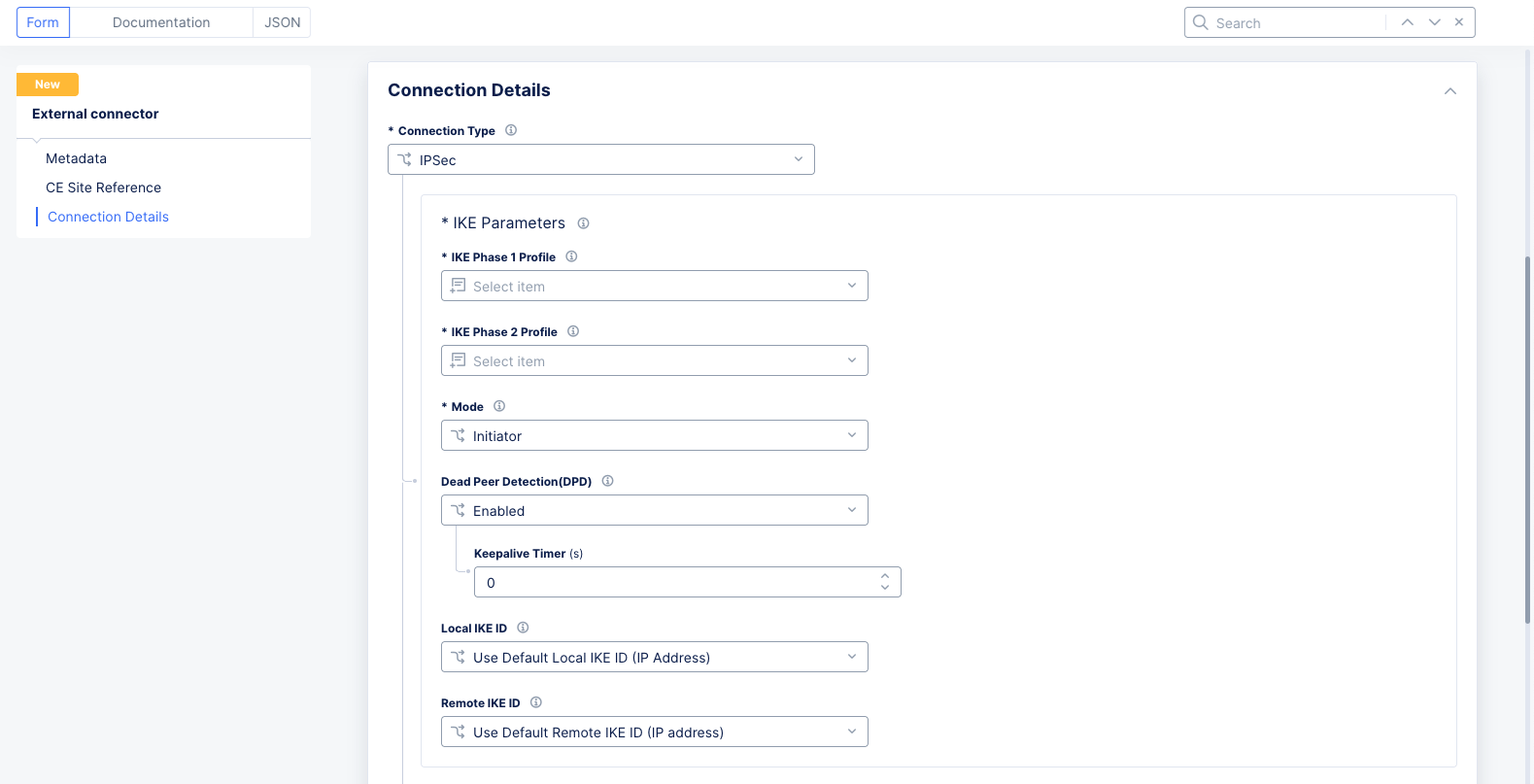 Figure: External Connectors - Details